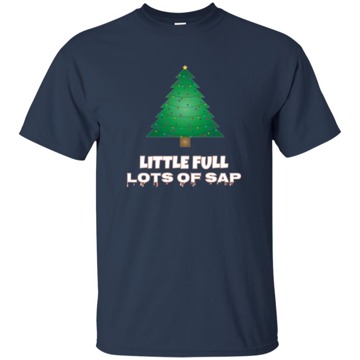 Christmas T-shirt Little Full Lots Of Sap Navy