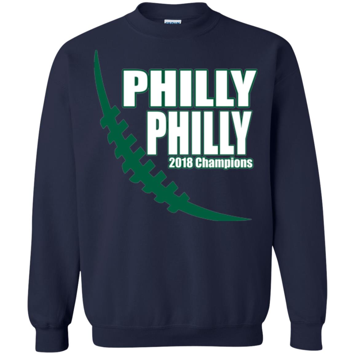 Football Lover T-shirt Philly Philly 2018 Championship Navy