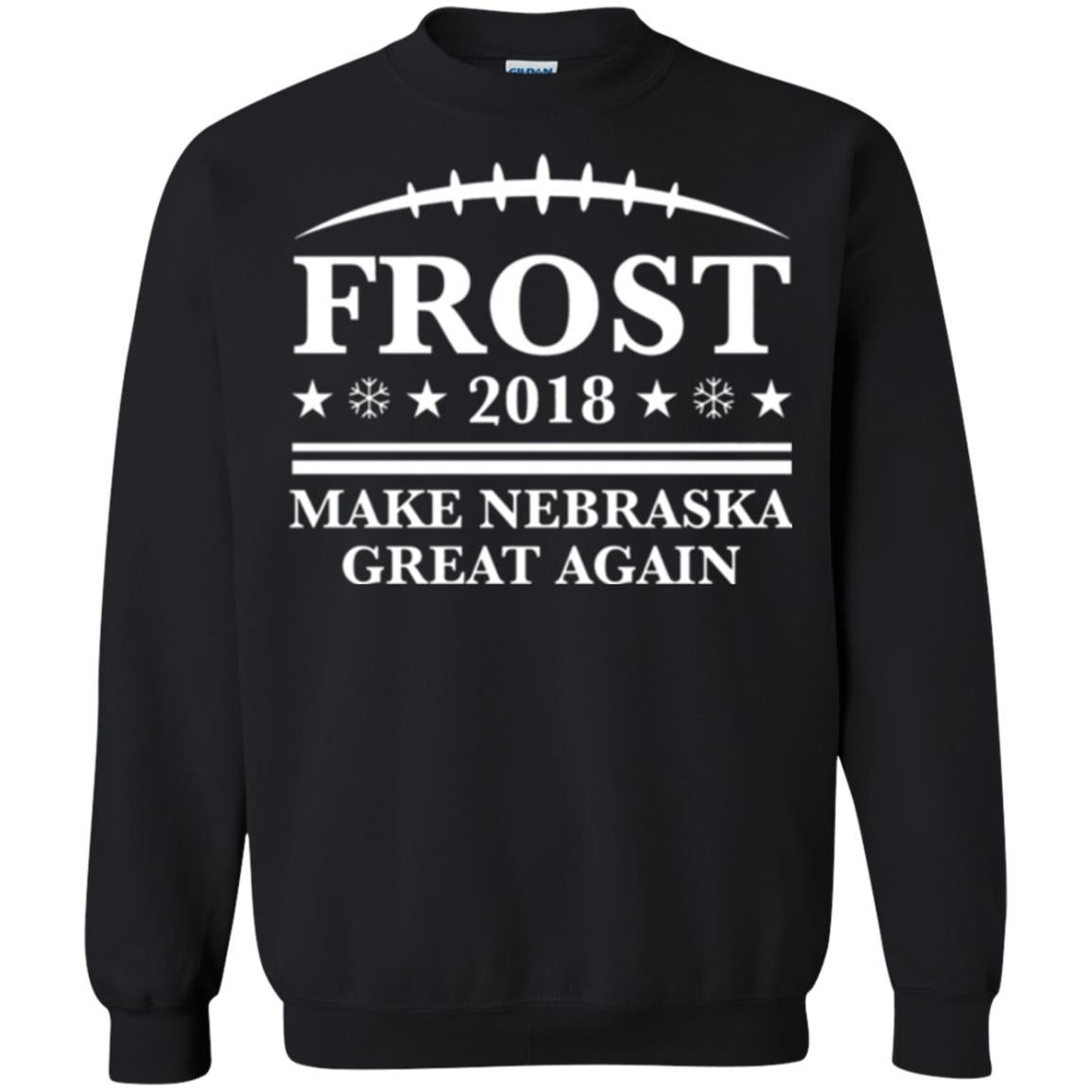 Frost 2018 T-shirt Make Nebraska Great Again Black