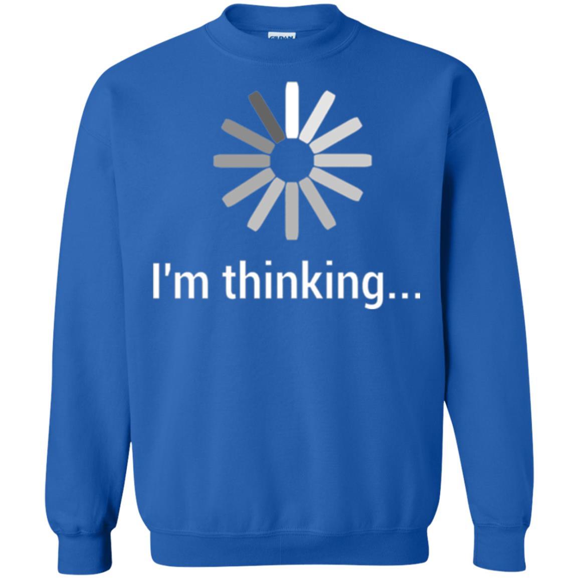 Loading T-shirt I'm Thinking T-shirt Royal