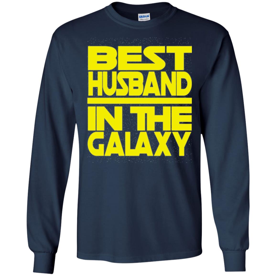Best Husband In The Galaxy T-shirt Navy