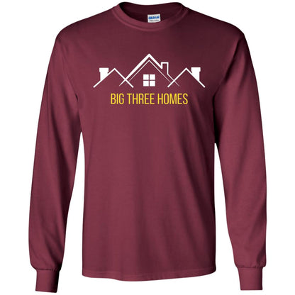 Big Three Homes Big Three Is Us Kevin Kate Randall T-shirt Maroon