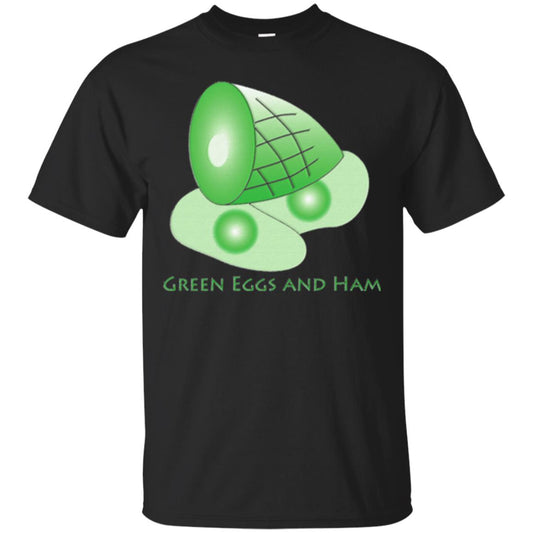 Green Eggs And Ham T-shirt Black