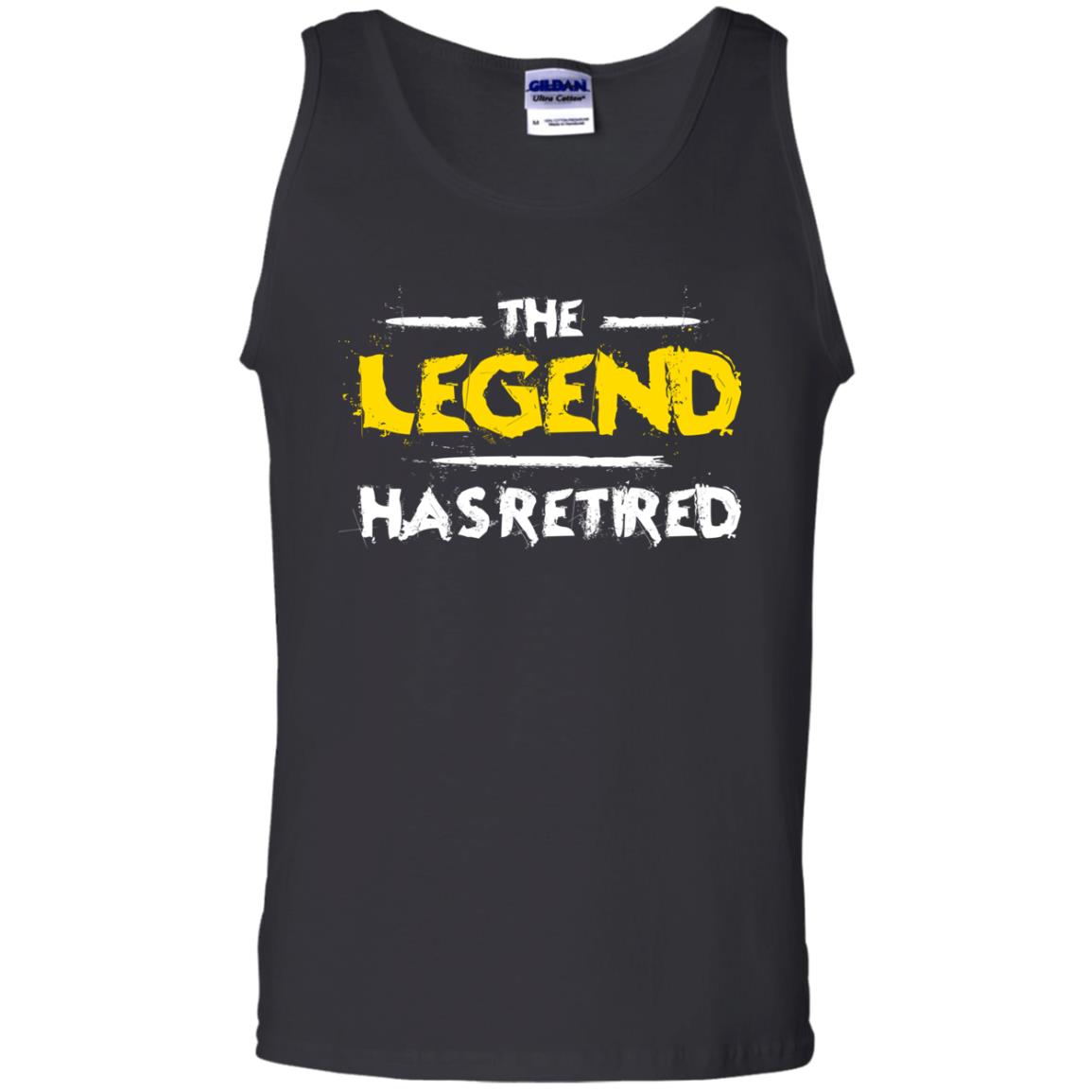 Retirement T-shirt The Legend Has Retired Black