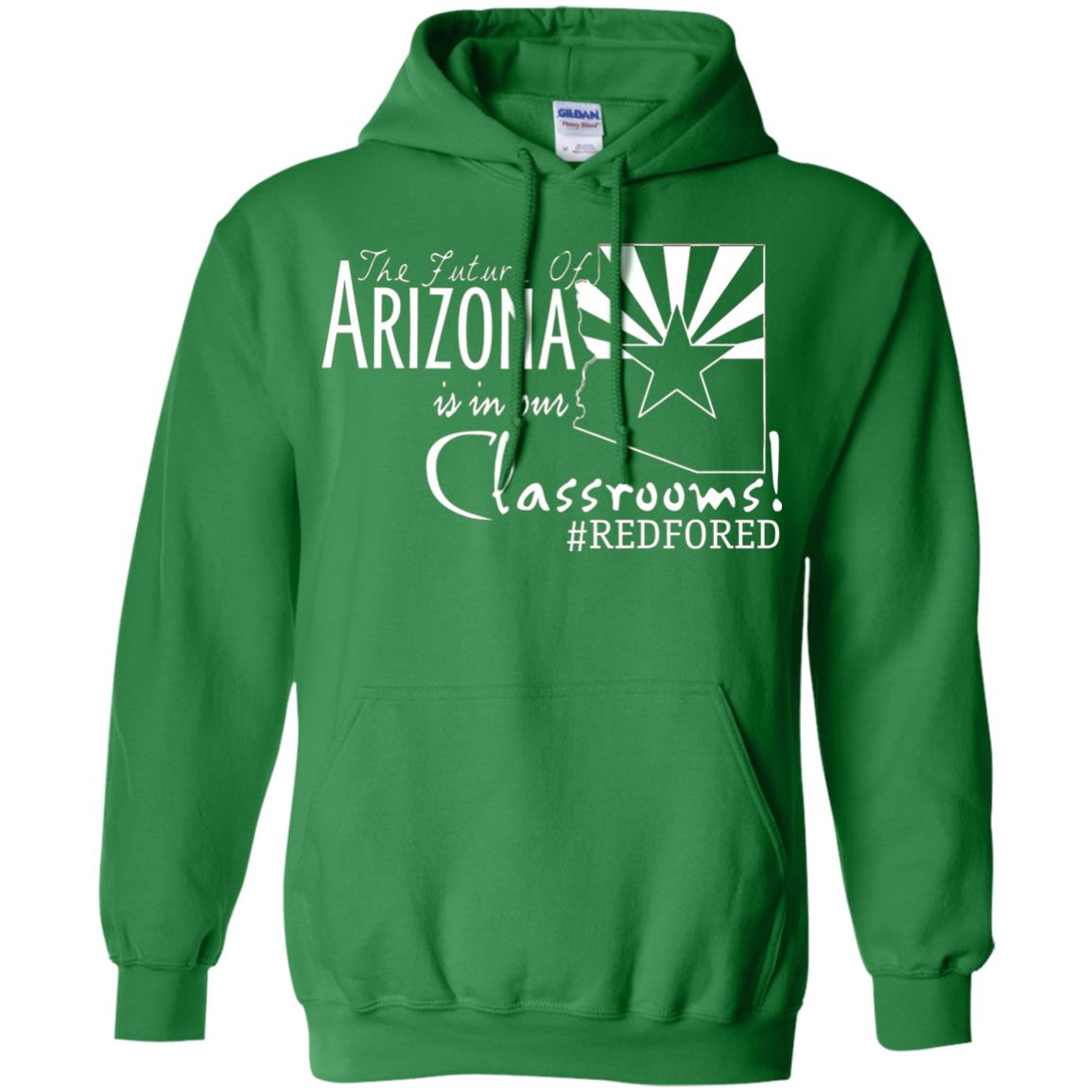 Arizona Teacher Tshirt The Future Of Arizona Is In Our Classrooms Irish Green