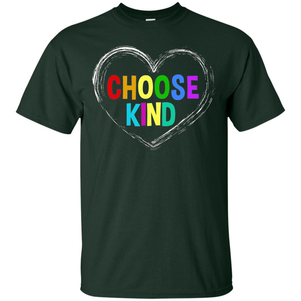 Choose Kind Anti Bullying T-shirt Forest