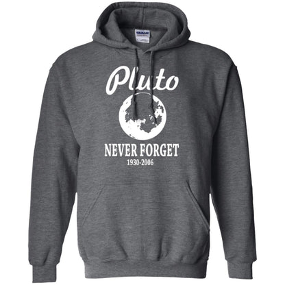 Pluto Never Forget T-shirt Dark Heather