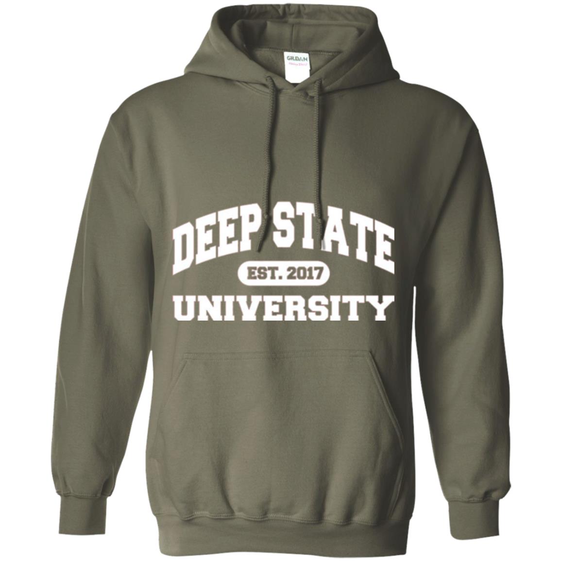 Deep State University T-shirt Military Green
