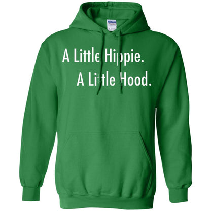 A Little Hippie A Little Hood Shirt Irish Green