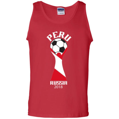 Football Lovers T-shirt Peru Russia 2108 Red