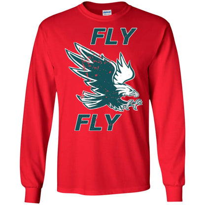 Eagle Lover T-shirt Flying Eagle T-shirt Red