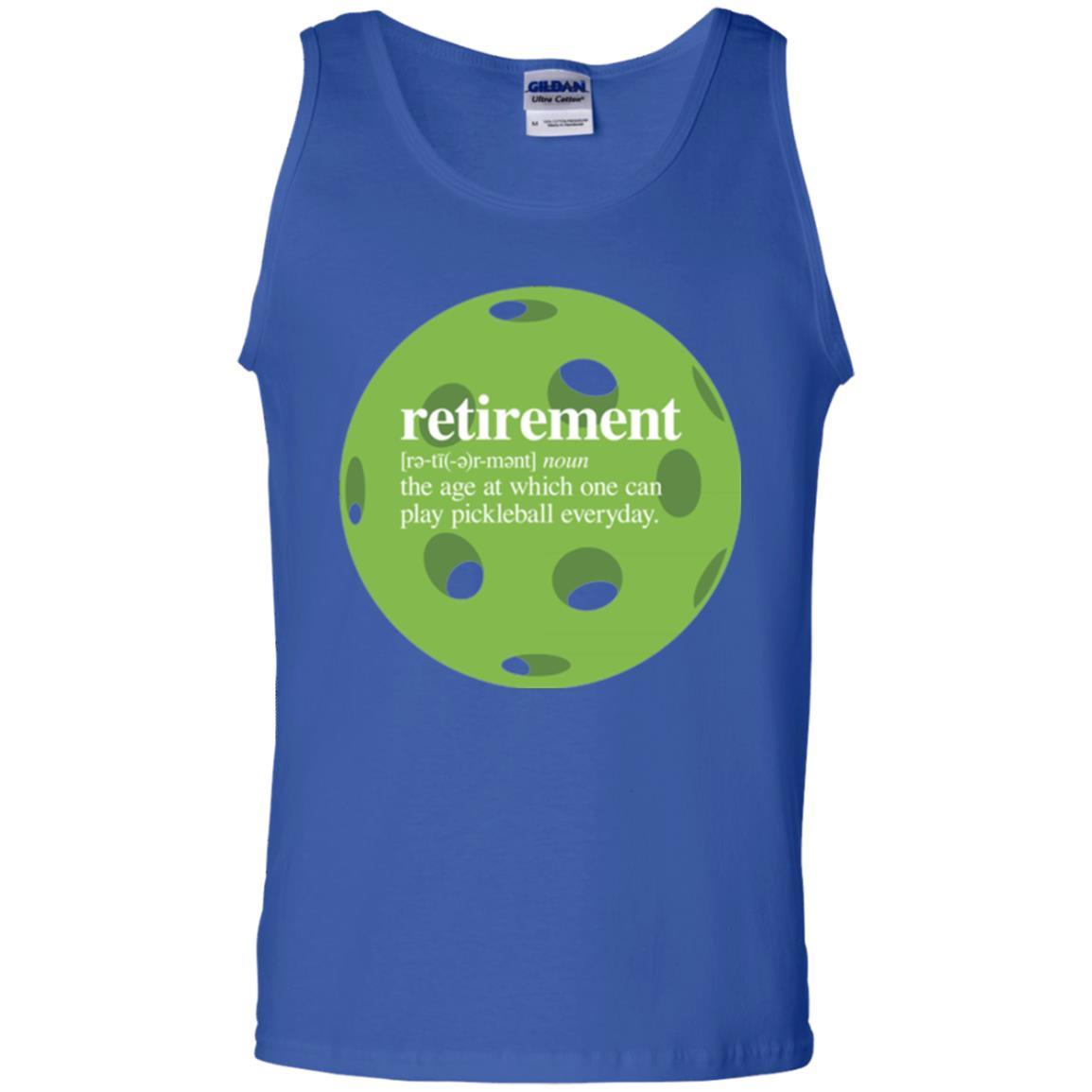 Pickleball T-shirt Retirement Definition T-shirt Royal