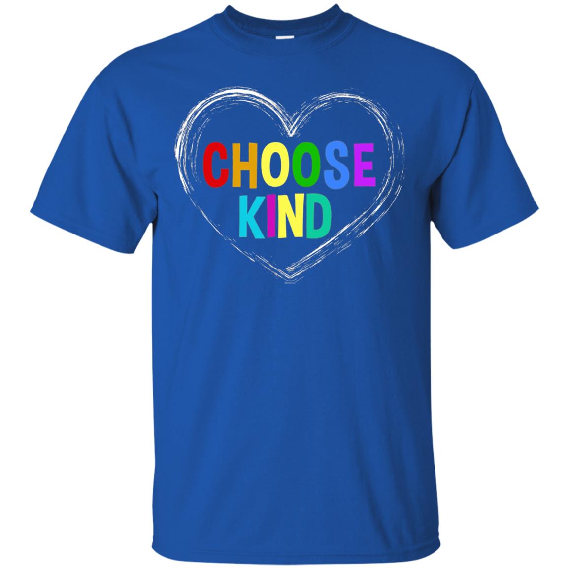 Choose Kind Anti Bullying T-shirt Royal