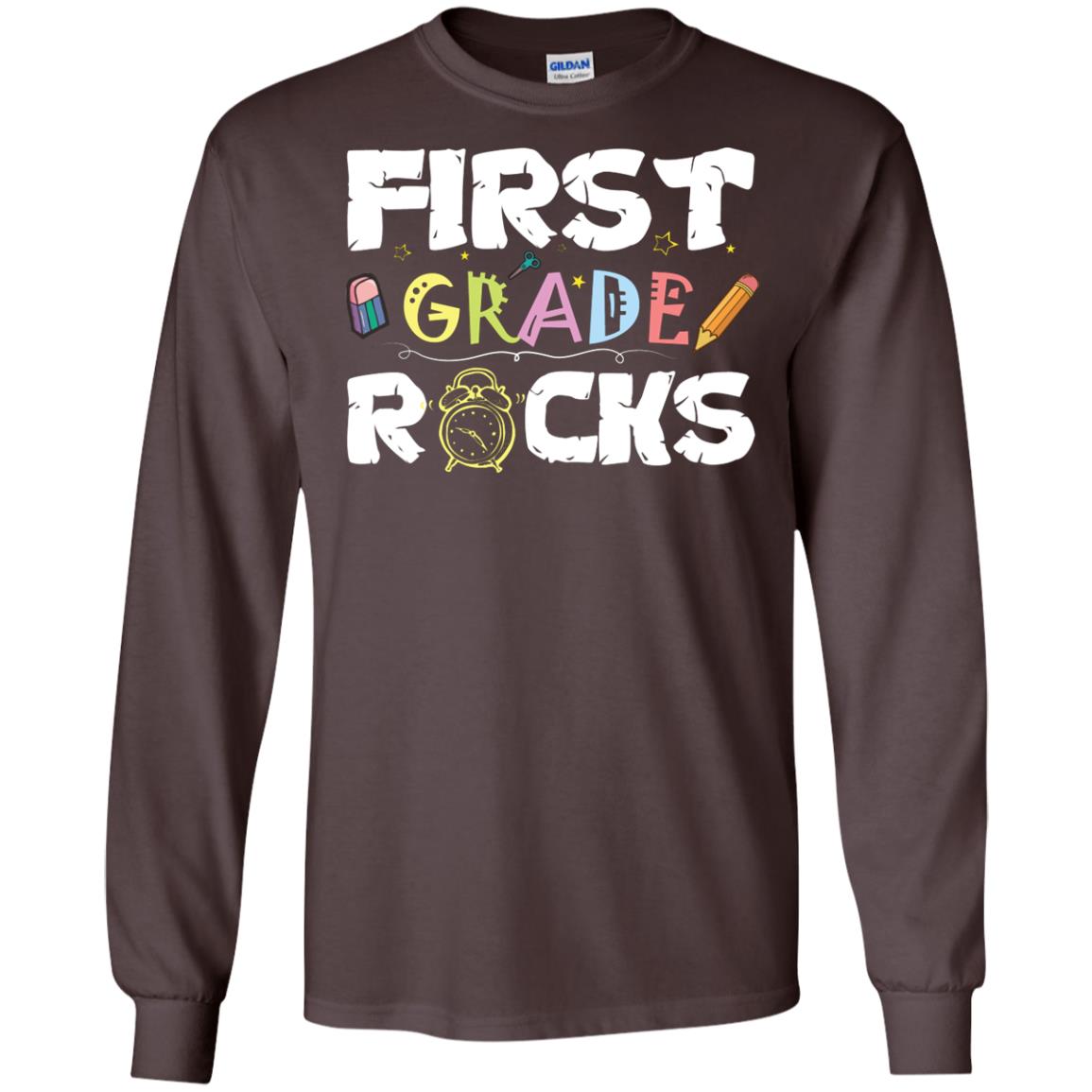 First Grade Shirt 1st Grade 2018 Shirt Dark Chocolate