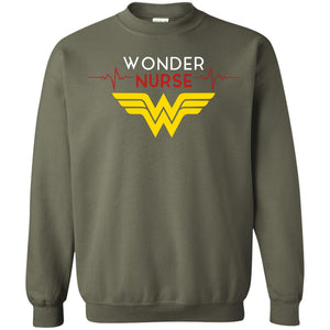 Wonder Nurse ShirtG180 Gildan Crewneck Pullover Sweatshirt 8 oz.