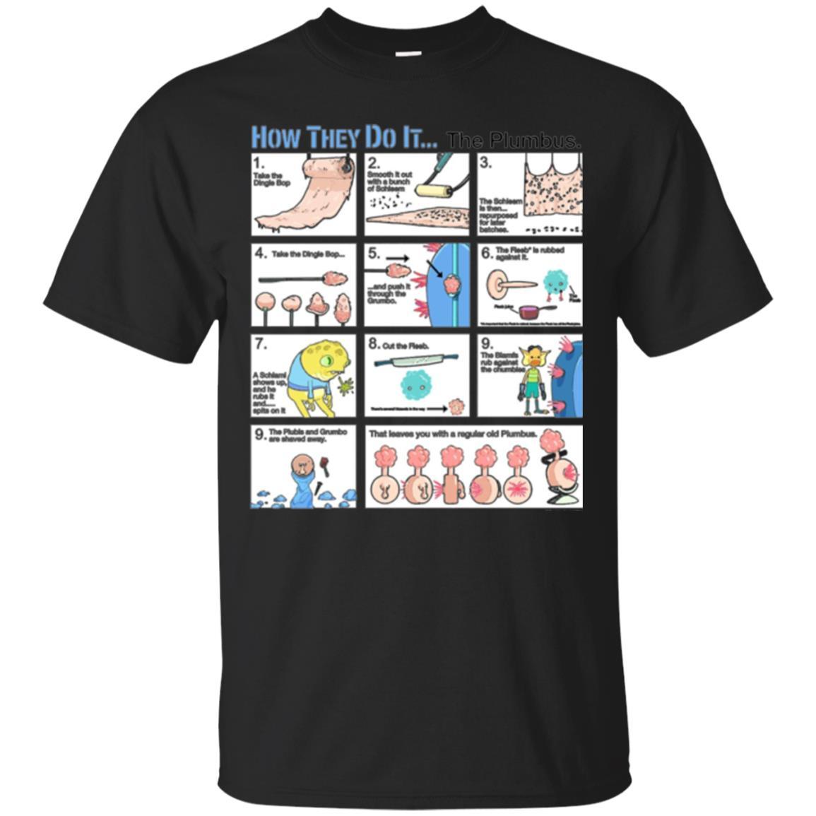 Film T-shirt How They Do Itthe Plumbus