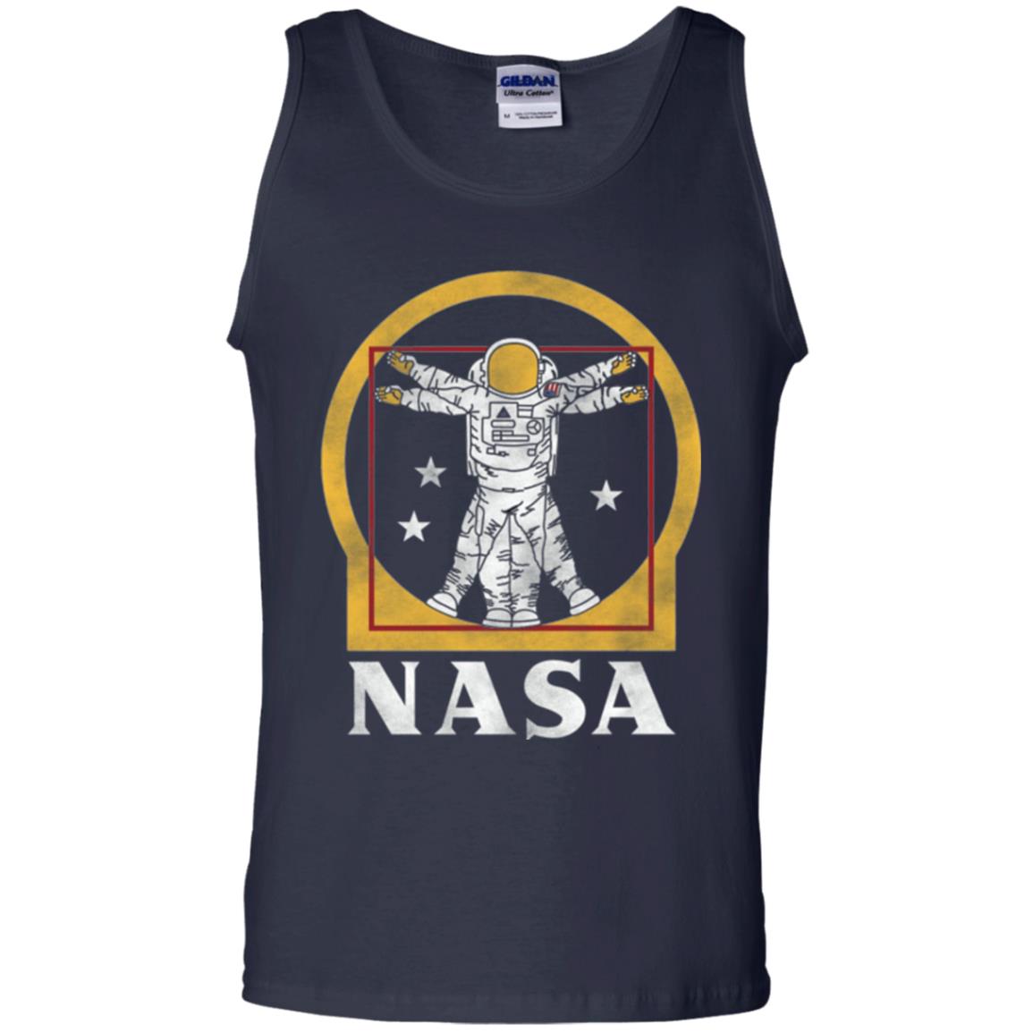 Vitruvian Astronaut T-shirt Navy
