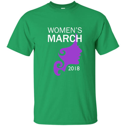 Women's March 2018 T-shirt Irish Green