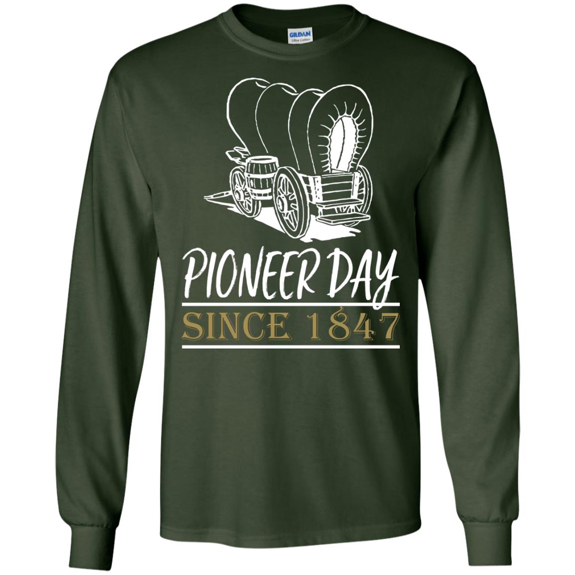 Pioneer Day Since 1847 Shirt Forest Green