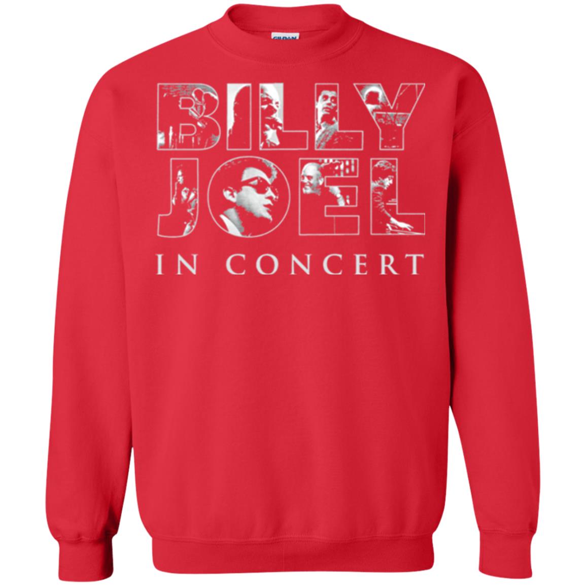 Artist T-shirt Billy Joel In Concert Red
