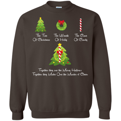 The Tree Of Christmas T-Shirt Dark Chocolate