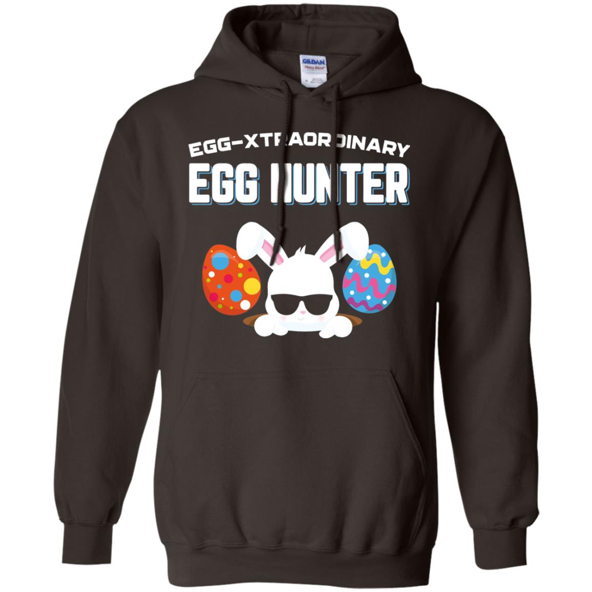 Egg-xtraordinary Egg Hunter Easter Shirt Dark Chocolate