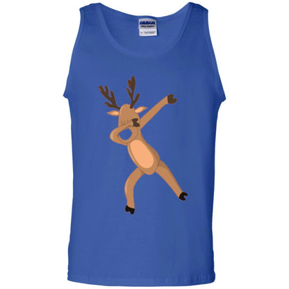 Christmas T-shirt Dabbing Reindeer Royal