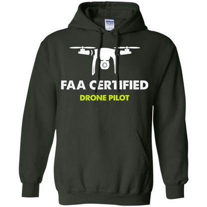 Faa Certified Drone Pilot T-shirt Forest Green