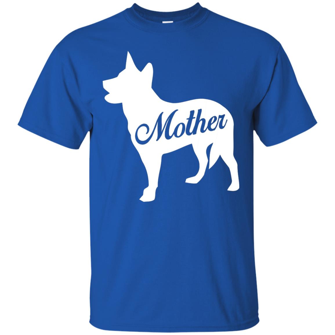 American Cattle Dog Mom T-shirt Royal