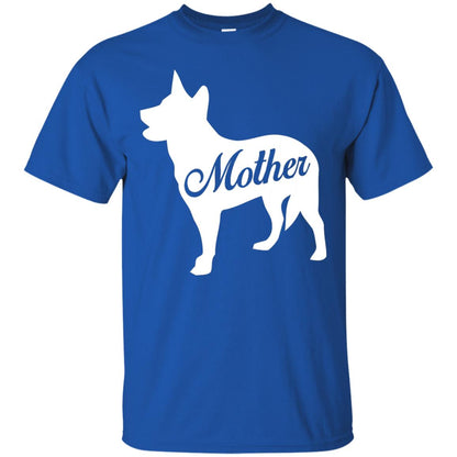 American Cattle Dog Mom T-shirt Royal