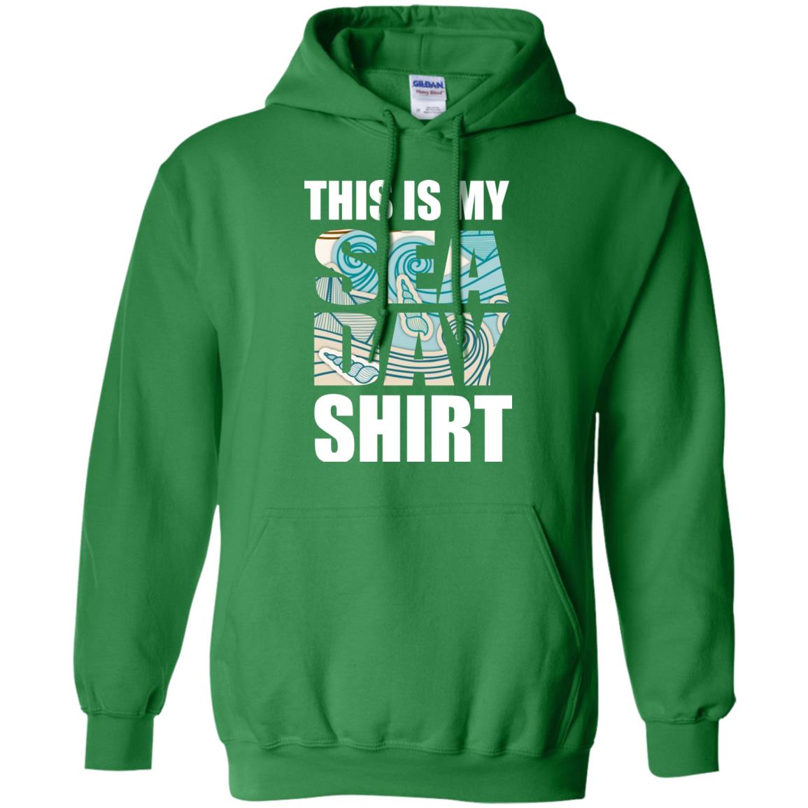 Summer Vacation T-shirt This Is My Sea Day Irish Green