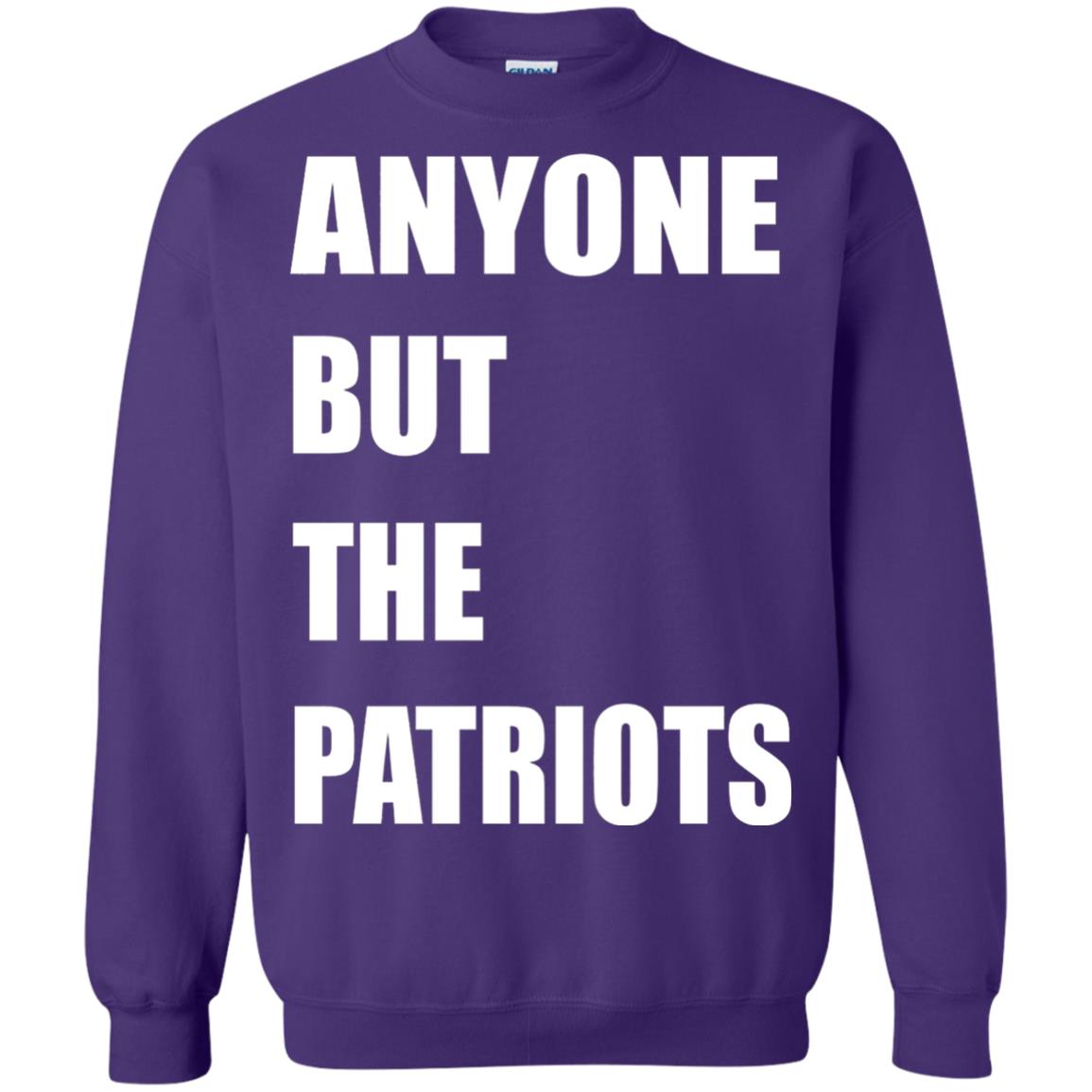 Anyone But The Patriots T-shirt Purple