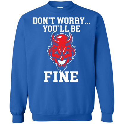Don_t Worry You_ll Be Fine Shirt Royal
