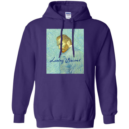 Movie Poster T-shirt Loving Vincent Purple