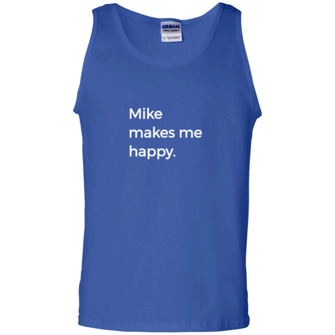 Strange Names And Things T-shirt Mike Makes Me Happy Royal