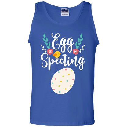 Egg Specting Announcement Pregnant Easter T-shirt Royal