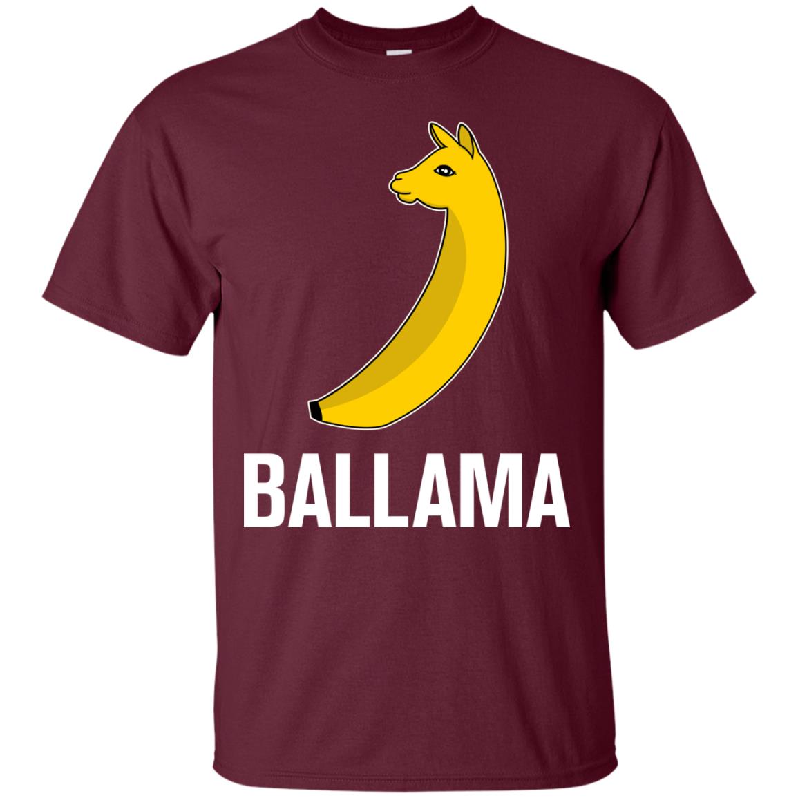 Ballama Funny Summer Melon Fruit Shirt Maroon