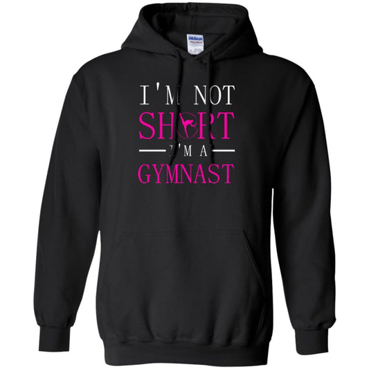 Gymer T-shirt I'm Not Short I'm A Gymnast Black