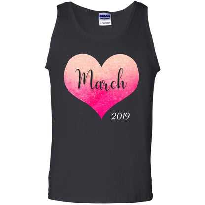 Pregnancy Reveal Announcement Party March 2019 Shirt Black
