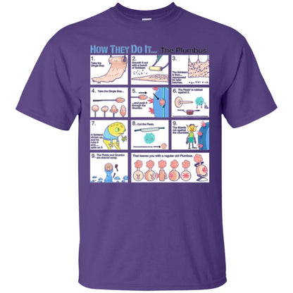 Film T-shirt How They Do Itthe Plumbus Purple