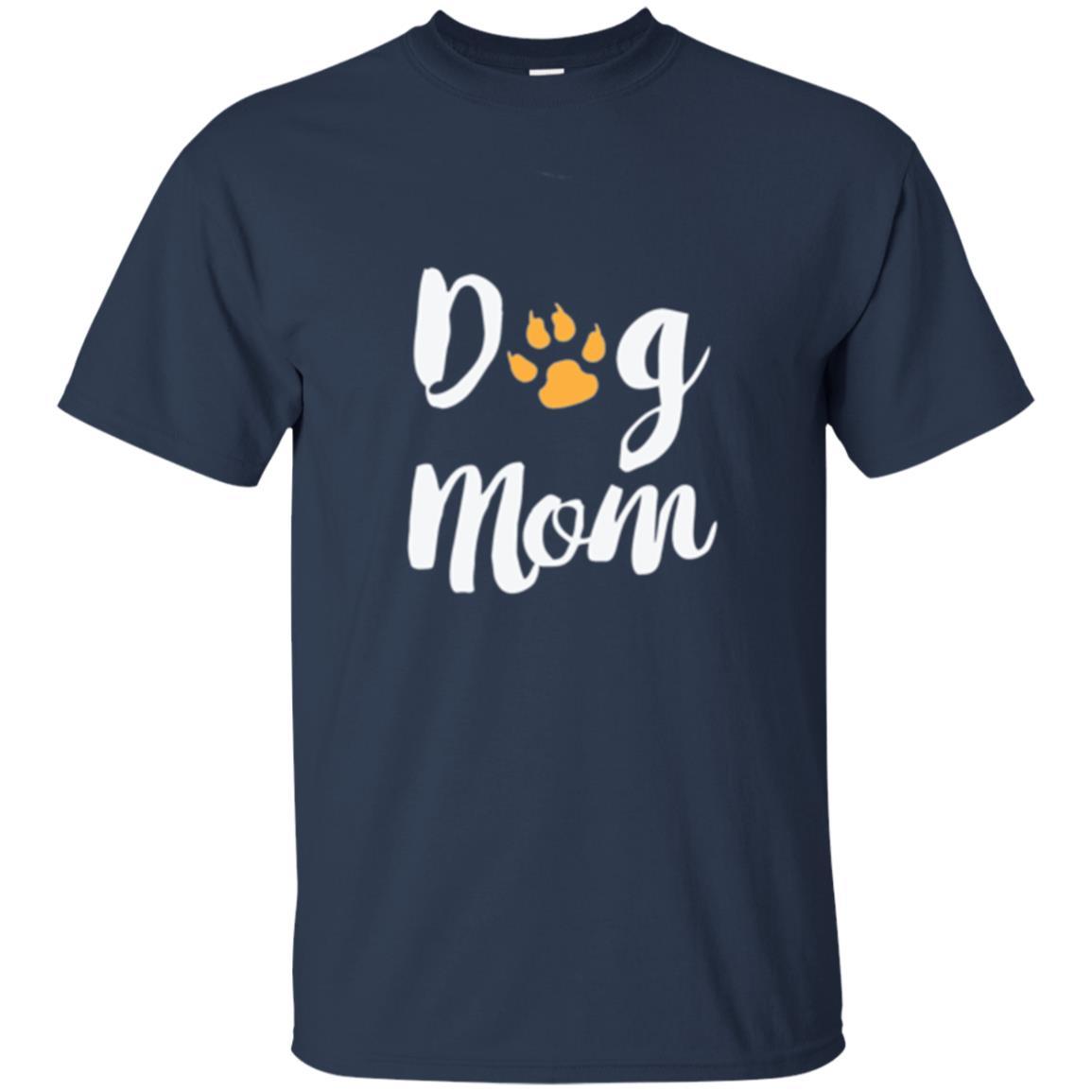 Dog Lover T-shirt Dog Mom T-shirt Navy