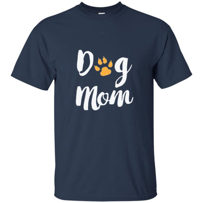 Dog Lover T-shirt Dog Mom T-shirt Navy