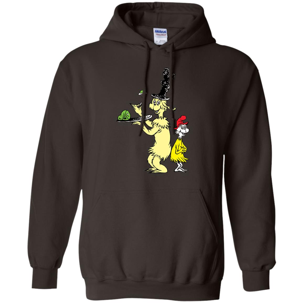 Dr. Seuss I Like Green Eggs And Ham T-shirt Dark Chocolate