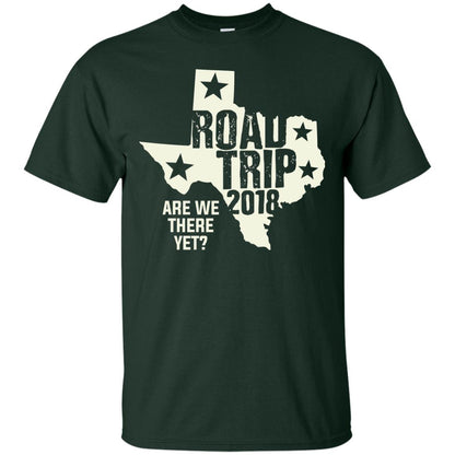 Texas Road Trip 2018 Funny Family Vacation Shirt Forest