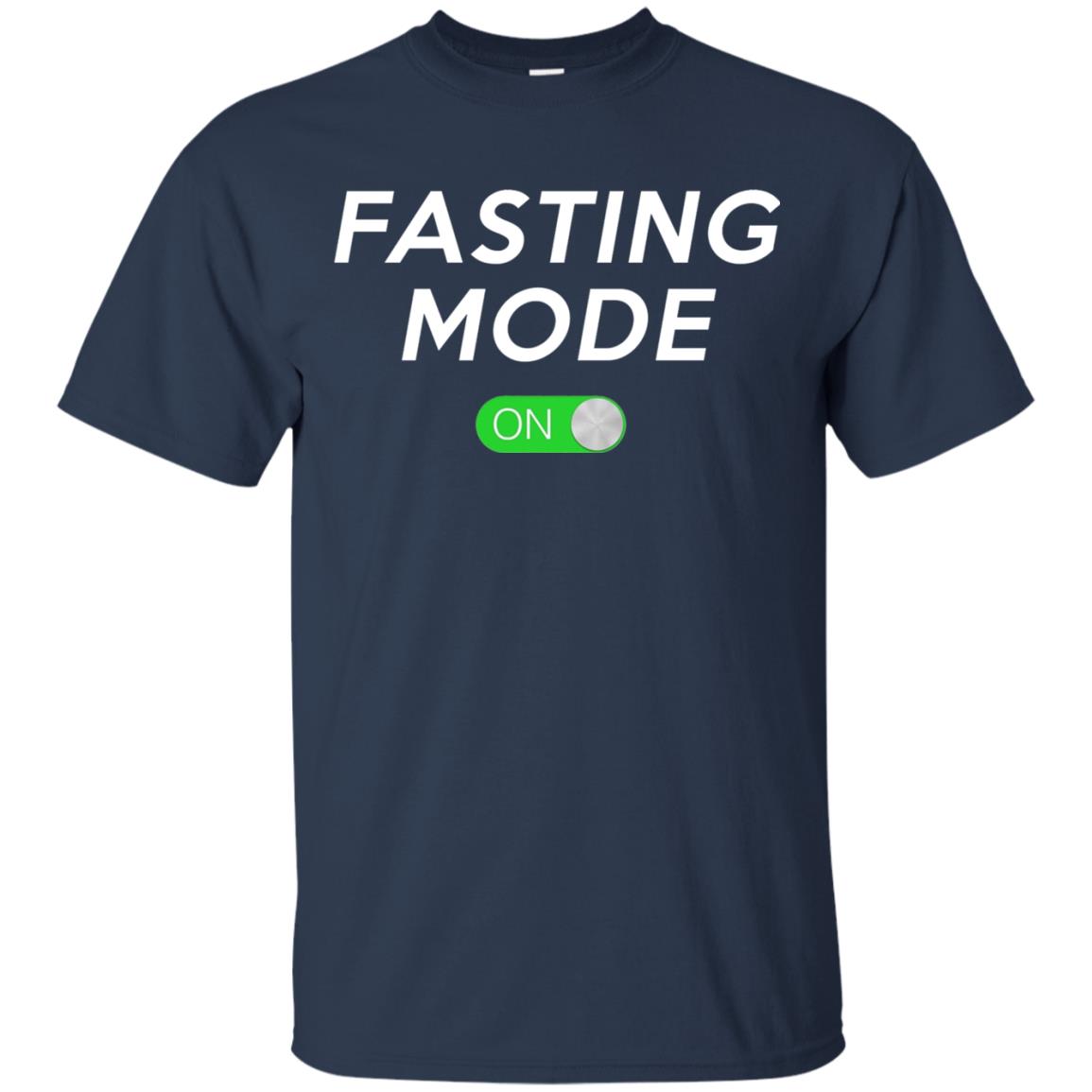 Funny Ramadan Fasting Mode On Shirt Navy