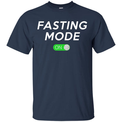 Funny Ramadan Fasting Mode On Shirt Navy