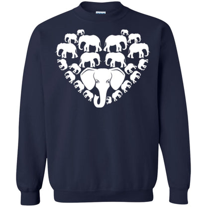 Elephant Lovers T-shirt Special Elephant Heart Navy