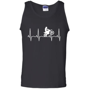 Dirt Bike Rider T-shirt Dirt Bike Heartbeat T-shirt