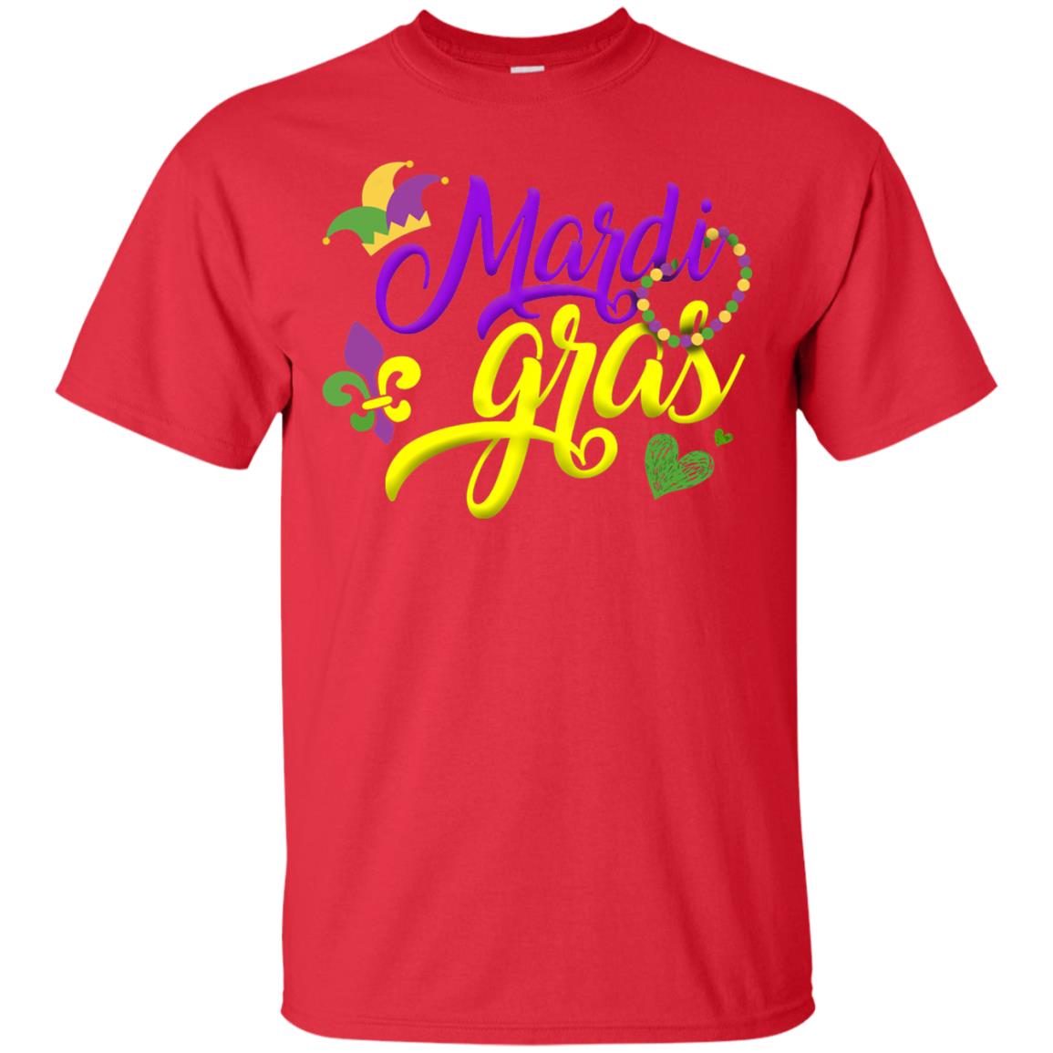 Mardi Gras 2018 T-shirt Red