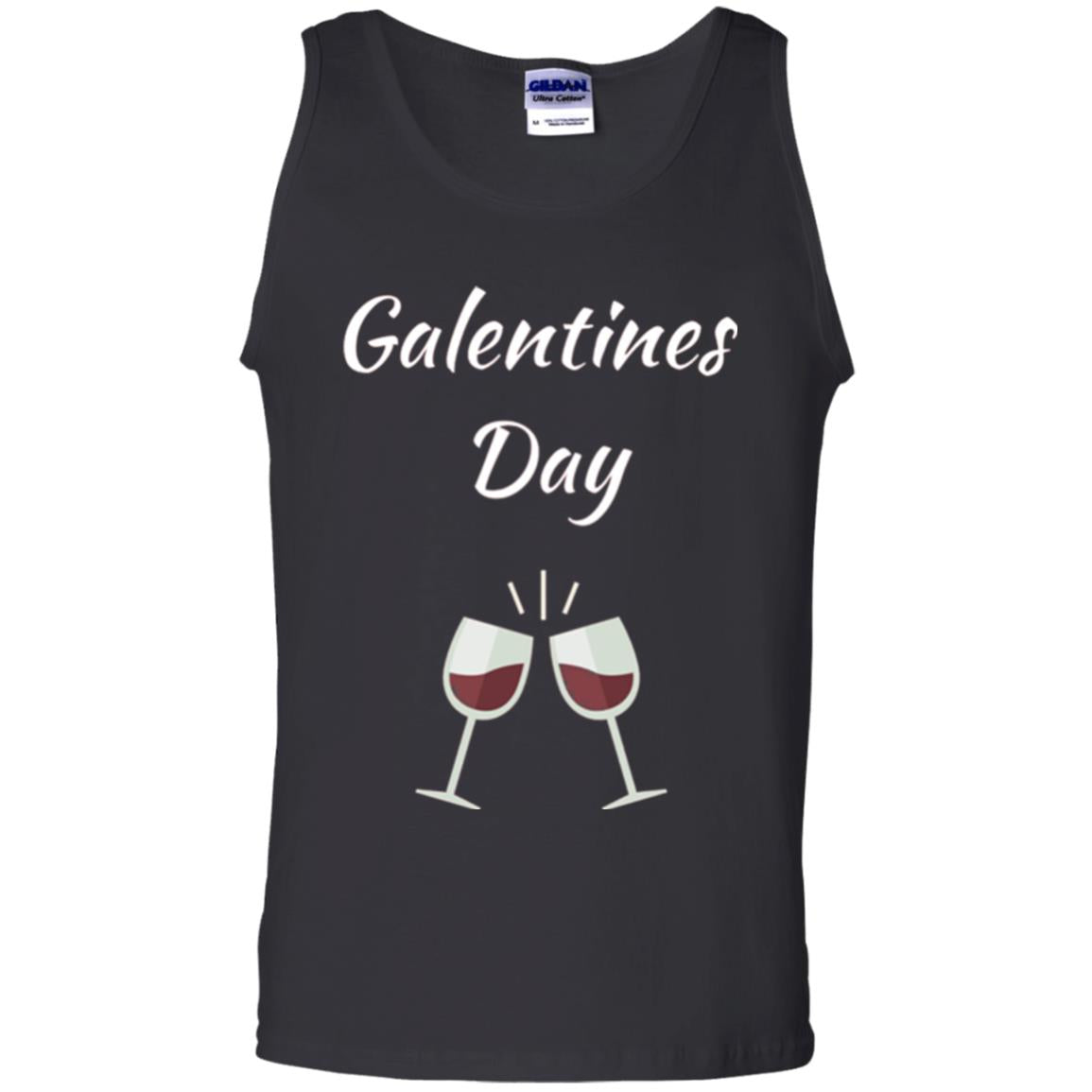 Valentines Alternative Galentines Day T-shirt Black
